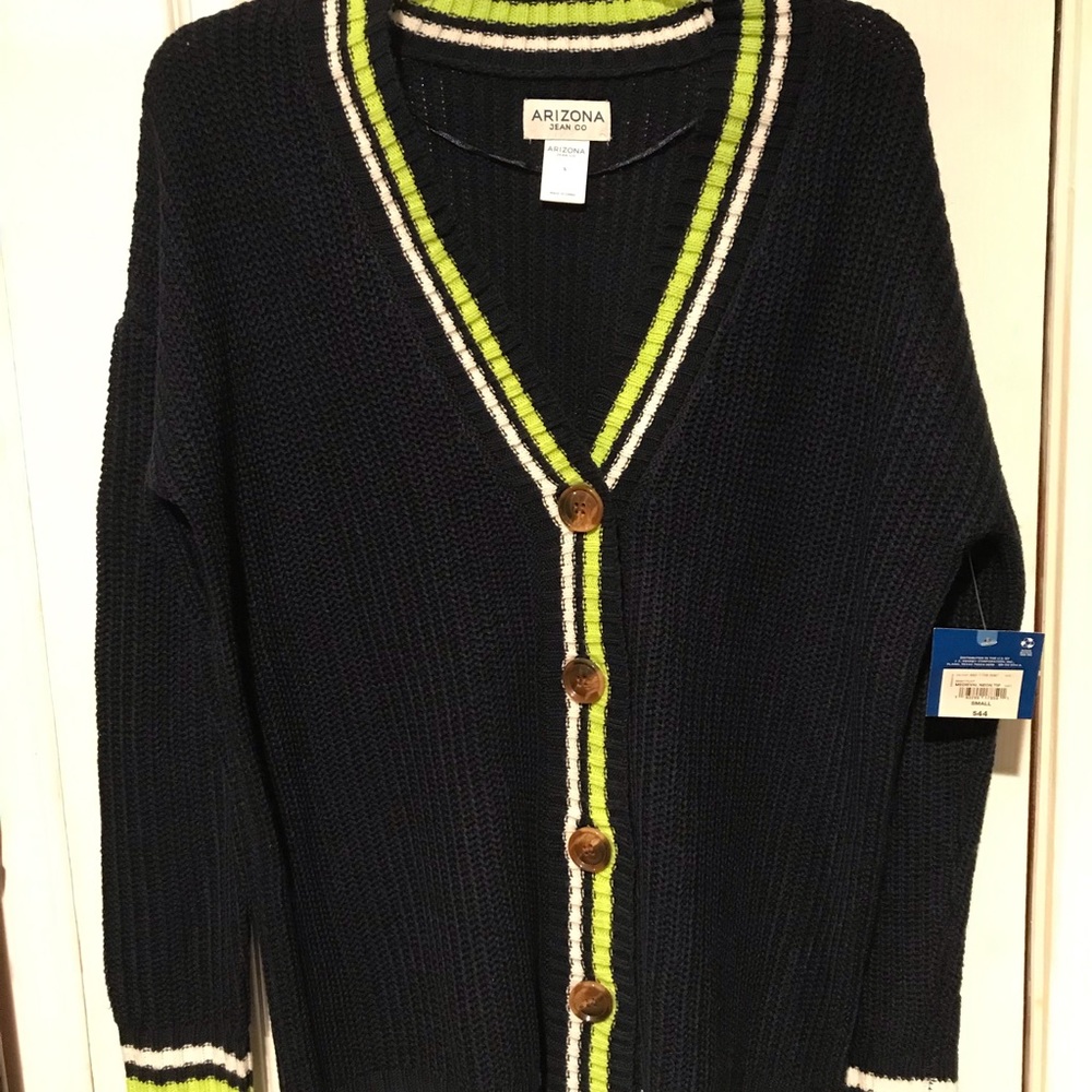 3/$10. Arizona Jean cardigan sweater